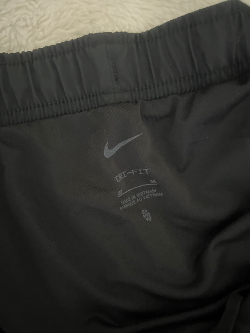 NWT Nike Women's Black Athletic Shorts with White Trim, Dri-fit size 3X - Picture 11 of 16